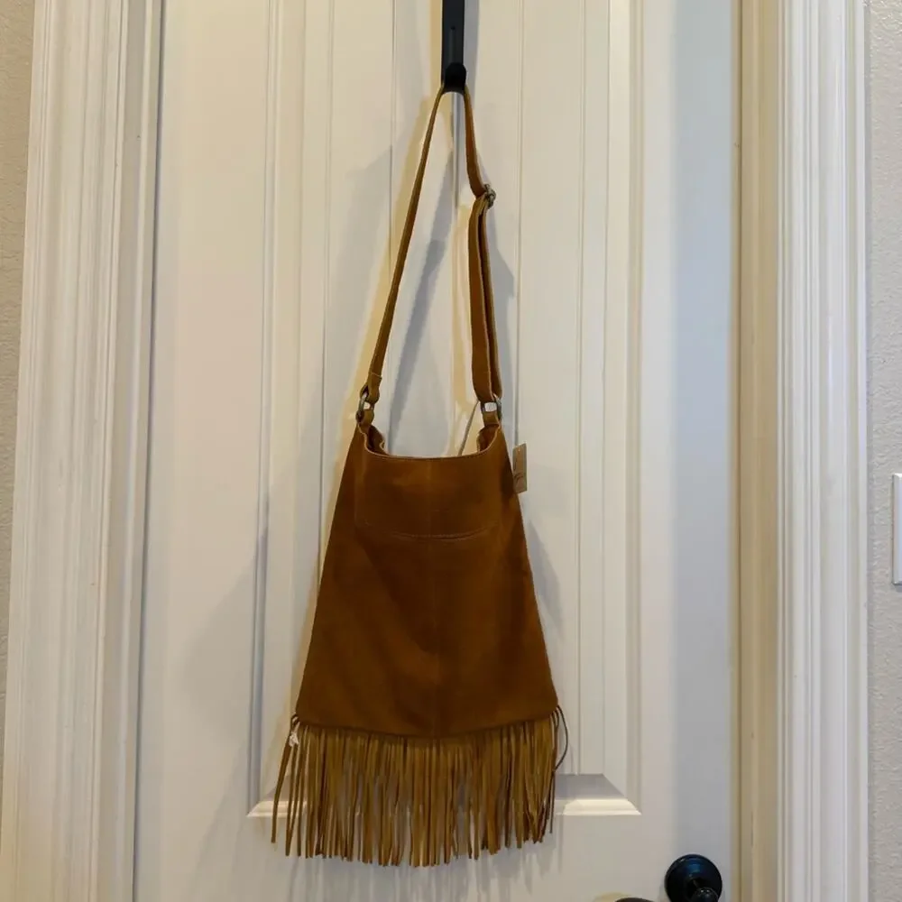 Free People Catalina Fringe Crossbody Bag